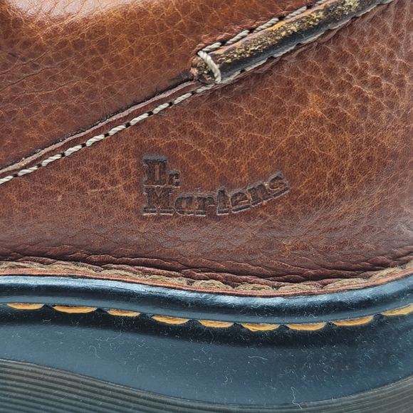 Dr. Martens 11200 brown pebbled leather lace-up oxford shoes, Mens 11 - Picture 11 of 14
